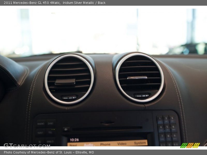 Iridium Silver Metallic / Black 2011 Mercedes-Benz GL 450 4Matic