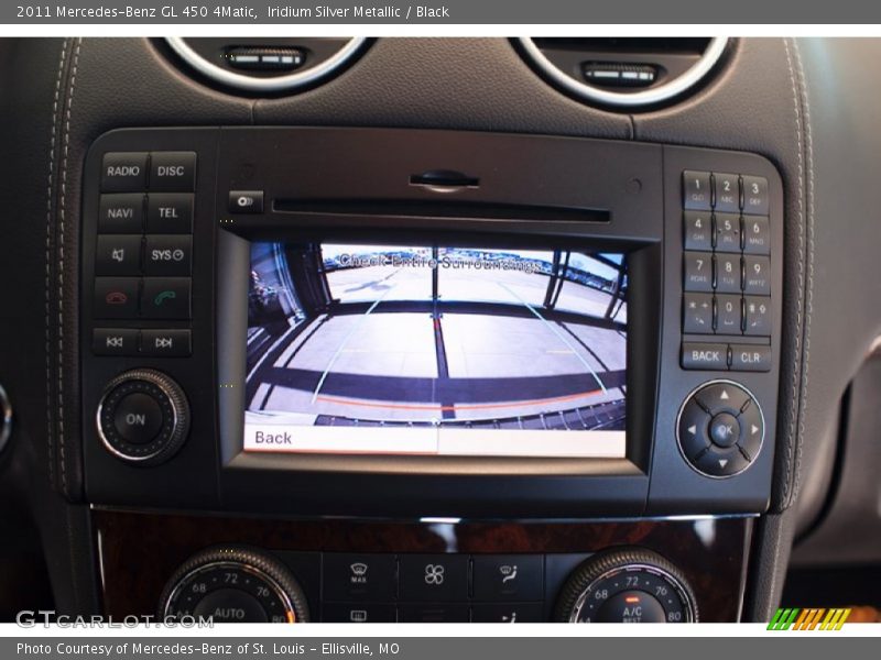 Iridium Silver Metallic / Black 2011 Mercedes-Benz GL 450 4Matic