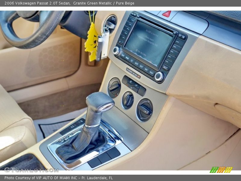 Granite Green Metallic / Pure Beige 2006 Volkswagen Passat 2.0T Sedan