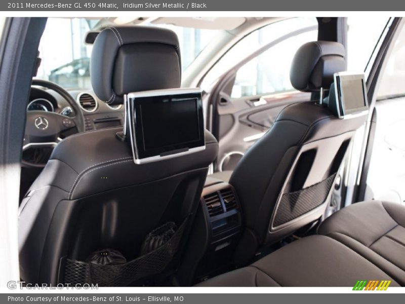Iridium Silver Metallic / Black 2011 Mercedes-Benz GL 450 4Matic