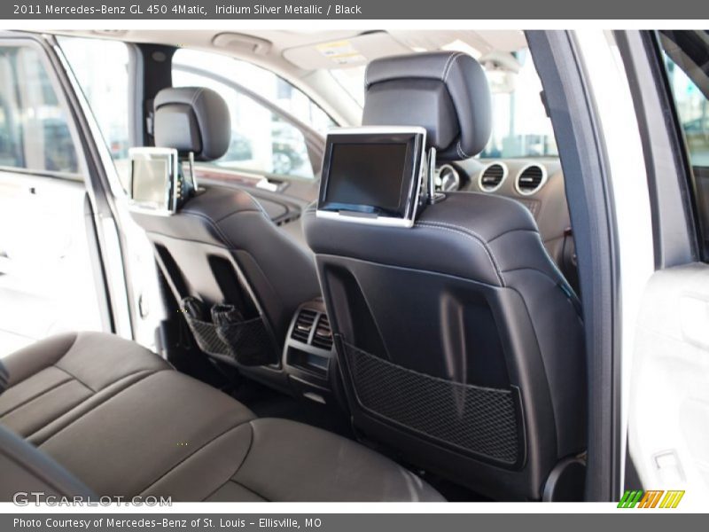 Iridium Silver Metallic / Black 2011 Mercedes-Benz GL 450 4Matic