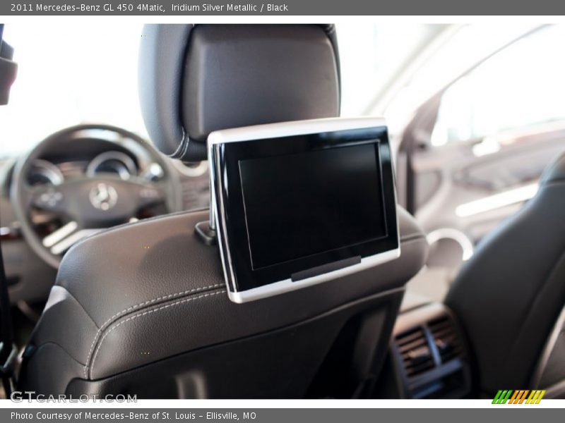 Iridium Silver Metallic / Black 2011 Mercedes-Benz GL 450 4Matic
