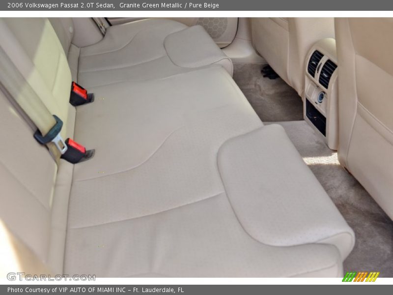 Granite Green Metallic / Pure Beige 2006 Volkswagen Passat 2.0T Sedan