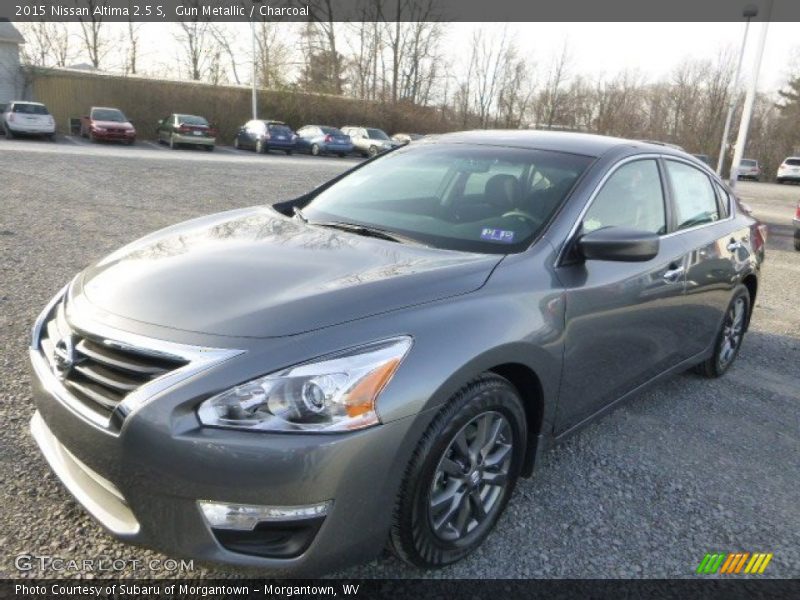 Gun Metallic / Charcoal 2015 Nissan Altima 2.5 S