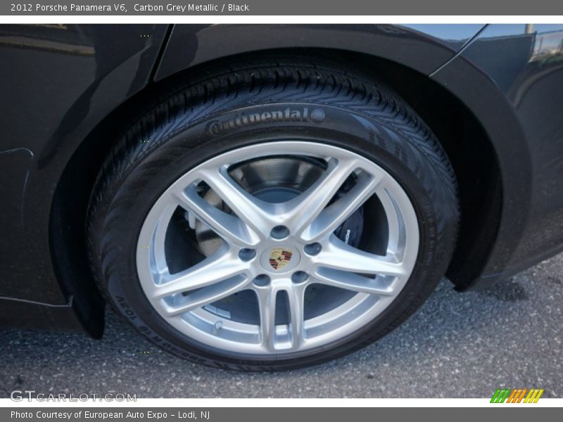 Carbon Grey Metallic / Black 2012 Porsche Panamera V6