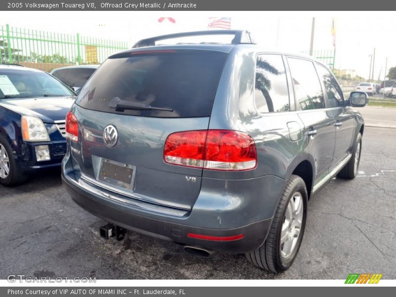 Offroad Grey Metallic / Anthracite 2005 Volkswagen Touareg V8