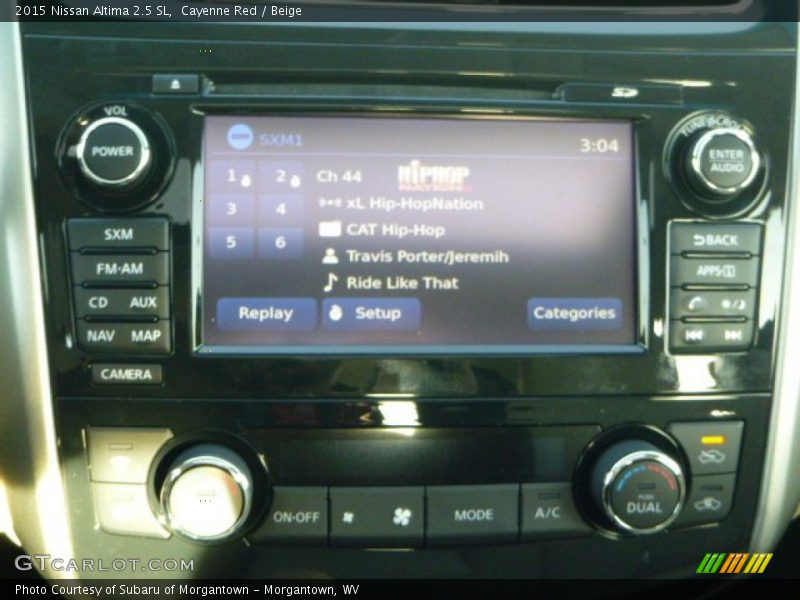 Cayenne Red / Beige 2015 Nissan Altima 2.5 SL