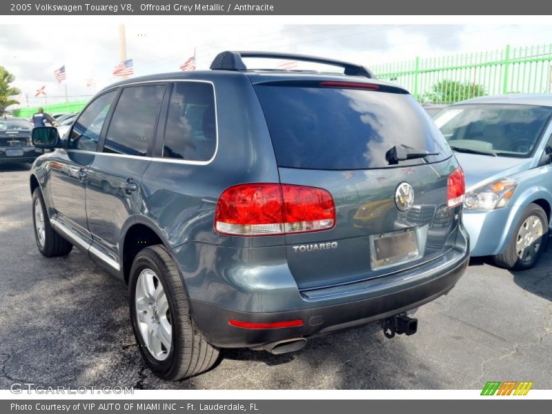 Offroad Grey Metallic / Anthracite 2005 Volkswagen Touareg V8