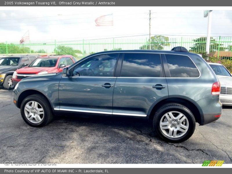 Offroad Grey Metallic / Anthracite 2005 Volkswagen Touareg V8