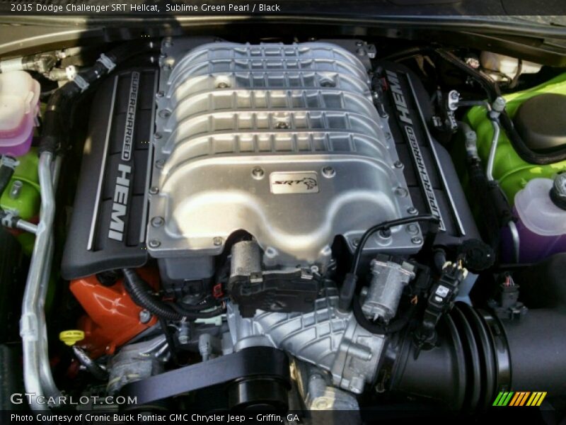  2015 Challenger SRT Hellcat Engine - 6.2 Liter SRT Hellcat HEMI Supercharged OHV 16-Valve VVT V8