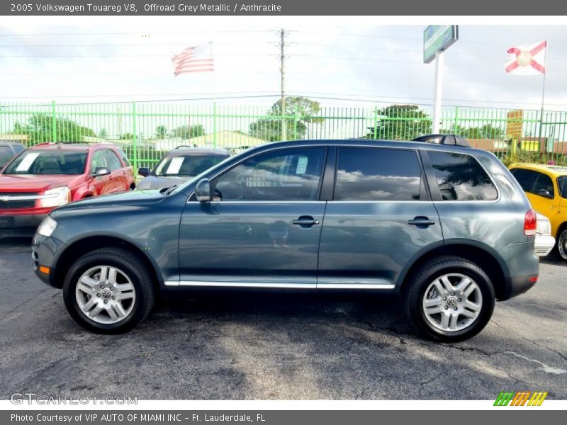 Offroad Grey Metallic / Anthracite 2005 Volkswagen Touareg V8