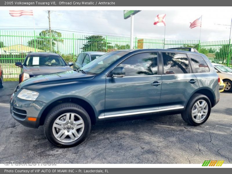 Offroad Grey Metallic / Anthracite 2005 Volkswagen Touareg V8
