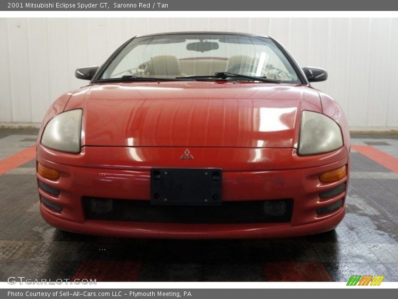 Saronno Red / Tan 2001 Mitsubishi Eclipse Spyder GT