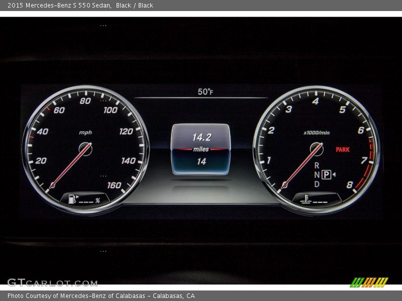 Black / Black 2015 Mercedes-Benz S 550 Sedan