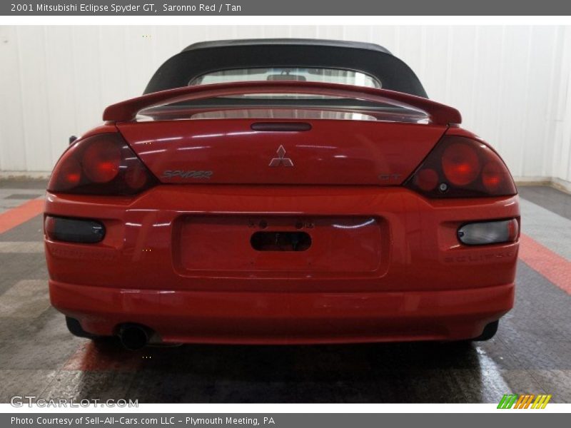 Saronno Red / Tan 2001 Mitsubishi Eclipse Spyder GT