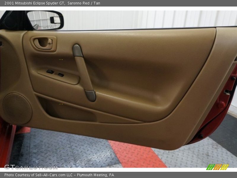 Saronno Red / Tan 2001 Mitsubishi Eclipse Spyder GT