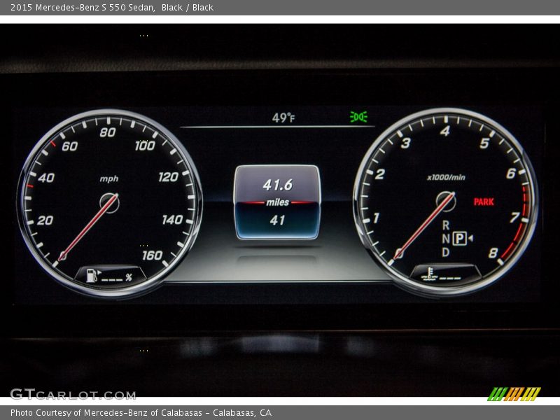Black / Black 2015 Mercedes-Benz S 550 Sedan