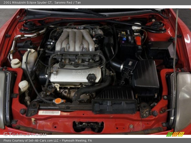  2001 Eclipse Spyder GT Engine - 3.0 liter SOHC 24-Valve V6