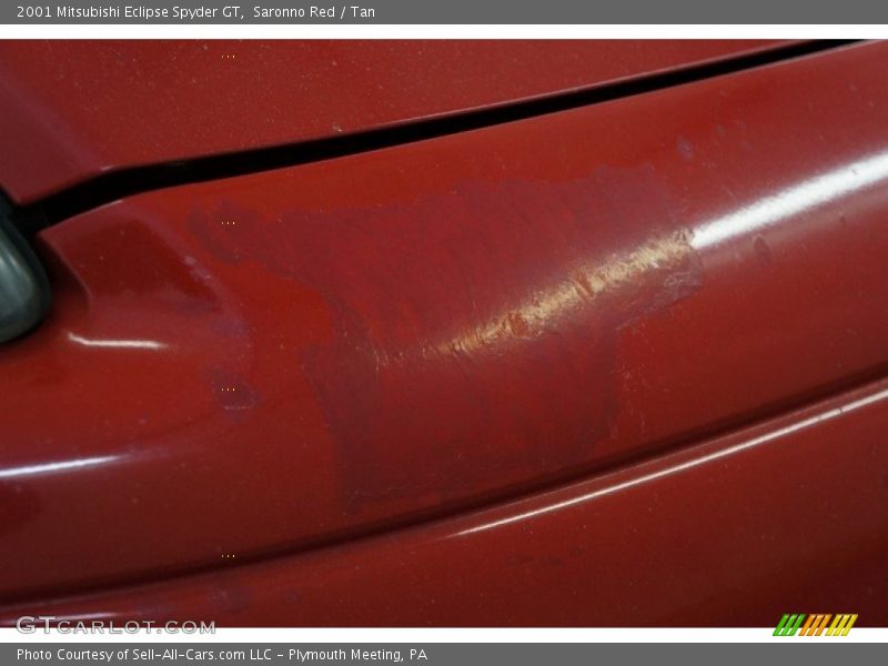 Saronno Red / Tan 2001 Mitsubishi Eclipse Spyder GT