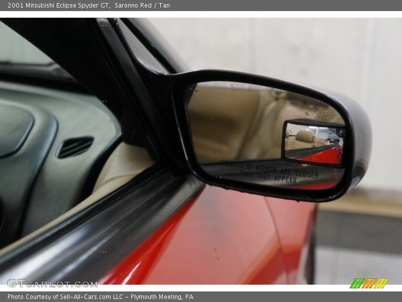 Saronno Red / Tan 2001 Mitsubishi Eclipse Spyder GT