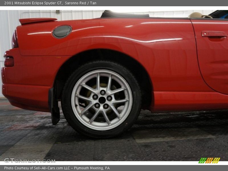Saronno Red / Tan 2001 Mitsubishi Eclipse Spyder GT