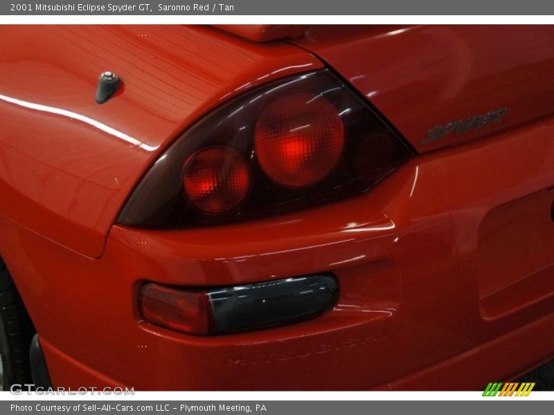 Saronno Red / Tan 2001 Mitsubishi Eclipse Spyder GT