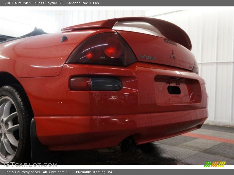 Saronno Red / Tan 2001 Mitsubishi Eclipse Spyder GT