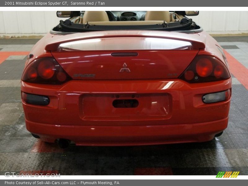Saronno Red / Tan 2001 Mitsubishi Eclipse Spyder GT