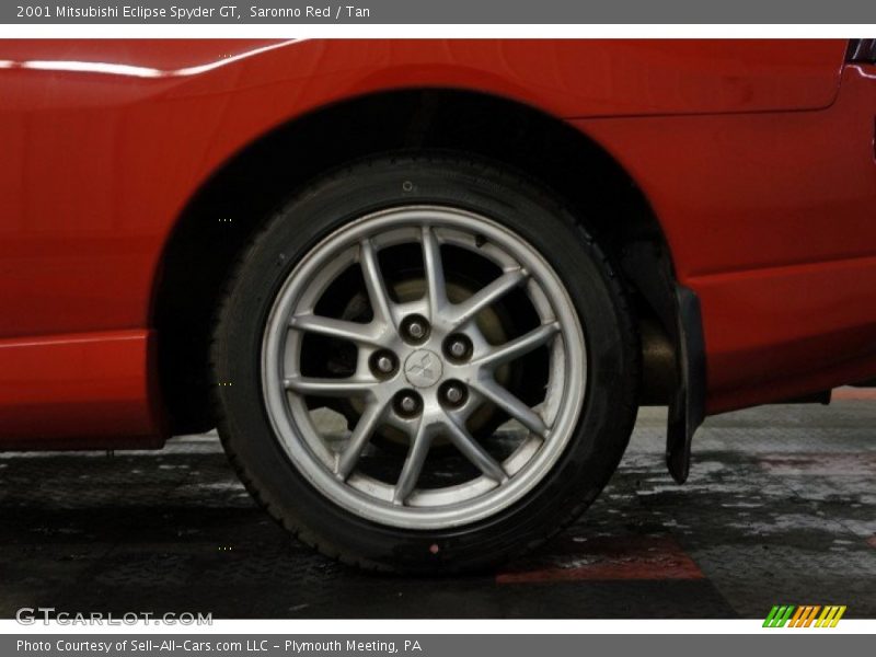Saronno Red / Tan 2001 Mitsubishi Eclipse Spyder GT