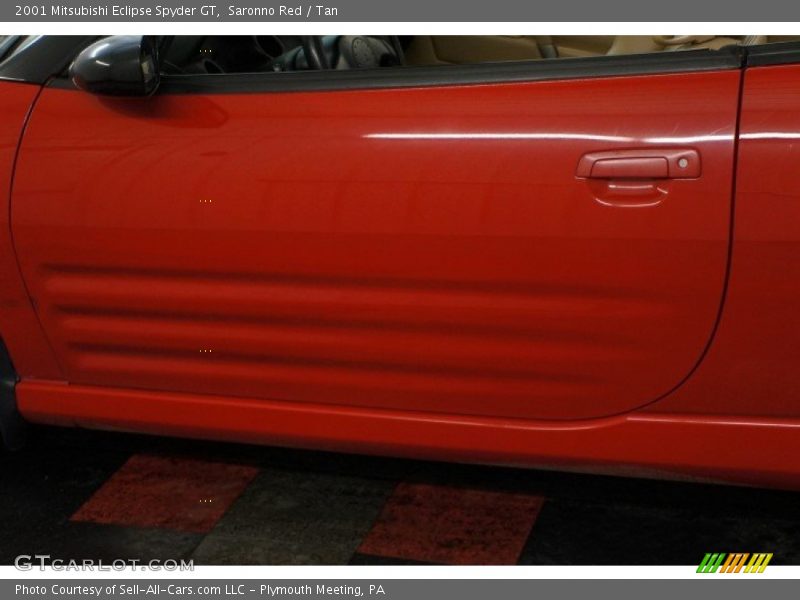 Saronno Red / Tan 2001 Mitsubishi Eclipse Spyder GT
