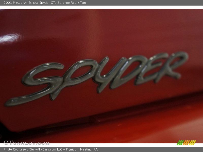 Saronno Red / Tan 2001 Mitsubishi Eclipse Spyder GT