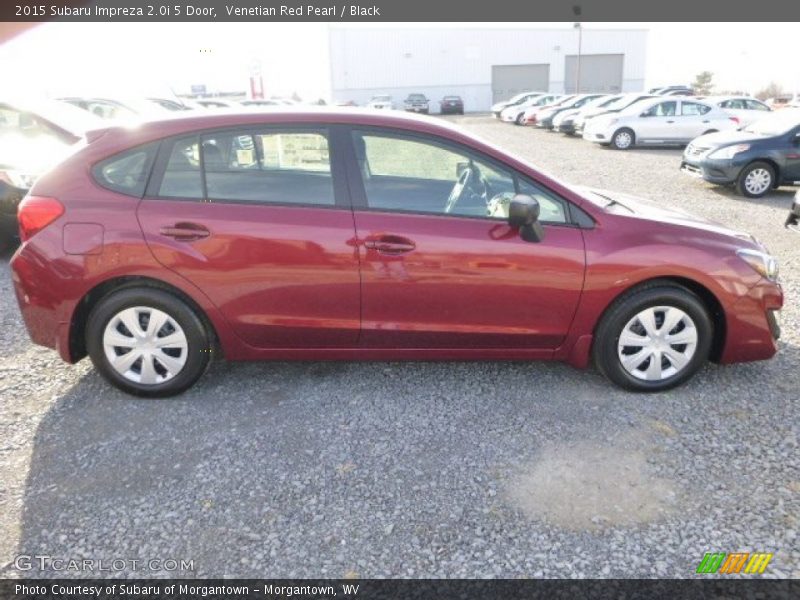 Venetian Red Pearl / Black 2015 Subaru Impreza 2.0i 5 Door