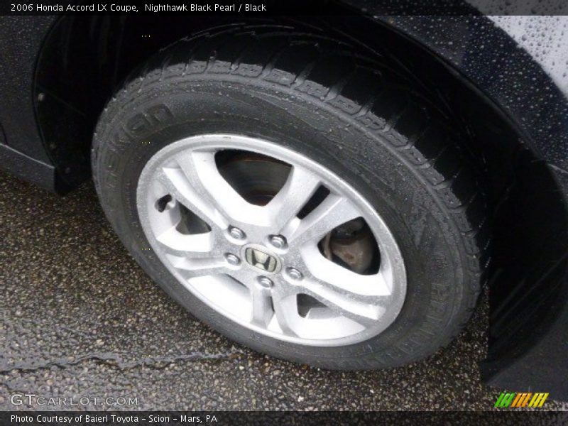 Nighthawk Black Pearl / Black 2006 Honda Accord LX Coupe