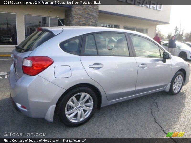 Ice Silver Metallic / Black 2015 Subaru Impreza 2.0i Premium 5 Door