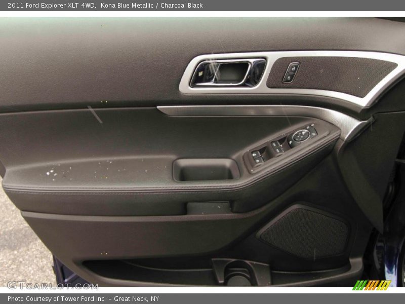 Kona Blue Metallic / Charcoal Black 2011 Ford Explorer XLT 4WD