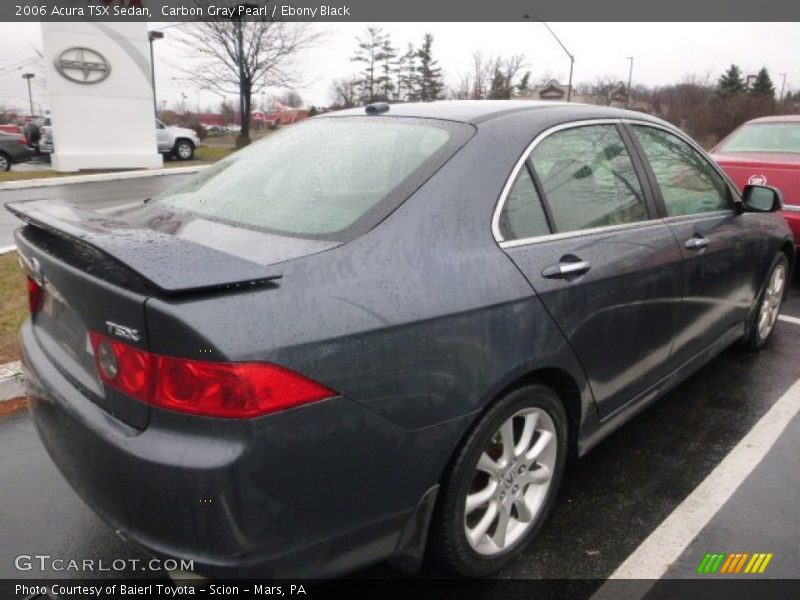 Carbon Gray Pearl / Ebony Black 2006 Acura TSX Sedan