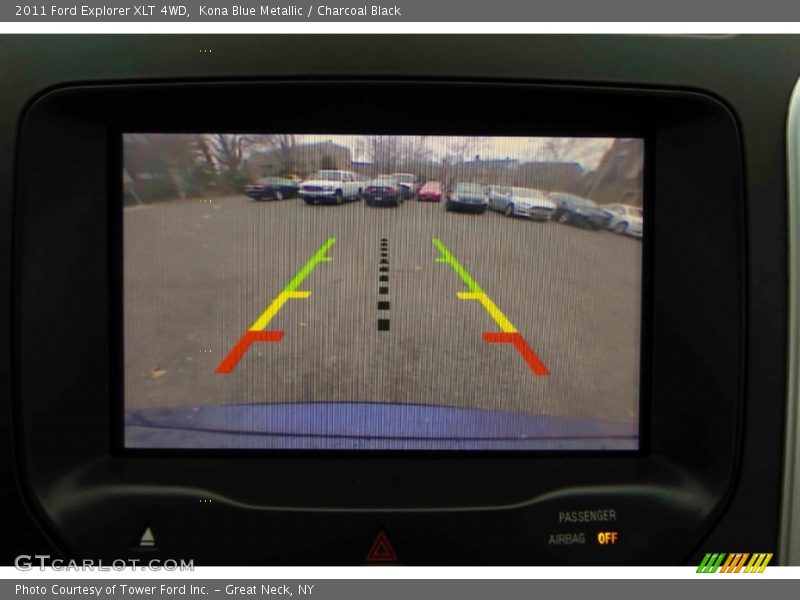 Kona Blue Metallic / Charcoal Black 2011 Ford Explorer XLT 4WD