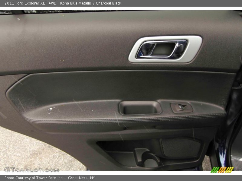 Kona Blue Metallic / Charcoal Black 2011 Ford Explorer XLT 4WD