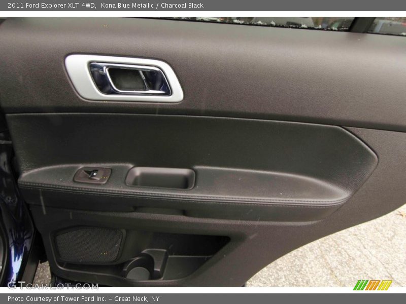 Kona Blue Metallic / Charcoal Black 2011 Ford Explorer XLT 4WD