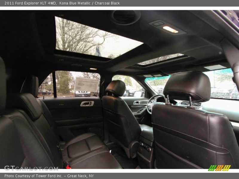 Kona Blue Metallic / Charcoal Black 2011 Ford Explorer XLT 4WD