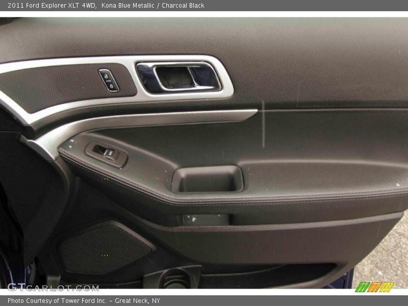 Kona Blue Metallic / Charcoal Black 2011 Ford Explorer XLT 4WD