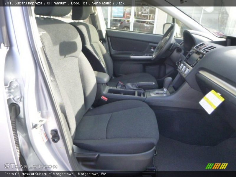 Ice Silver Metallic / Black 2015 Subaru Impreza 2.0i Premium 5 Door