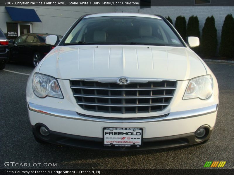 Stone White / Dark Khaki/Light Graystone 2007 Chrysler Pacifica Touring AWD