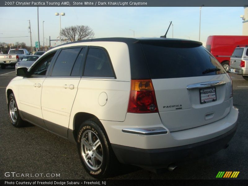Stone White / Dark Khaki/Light Graystone 2007 Chrysler Pacifica Touring AWD