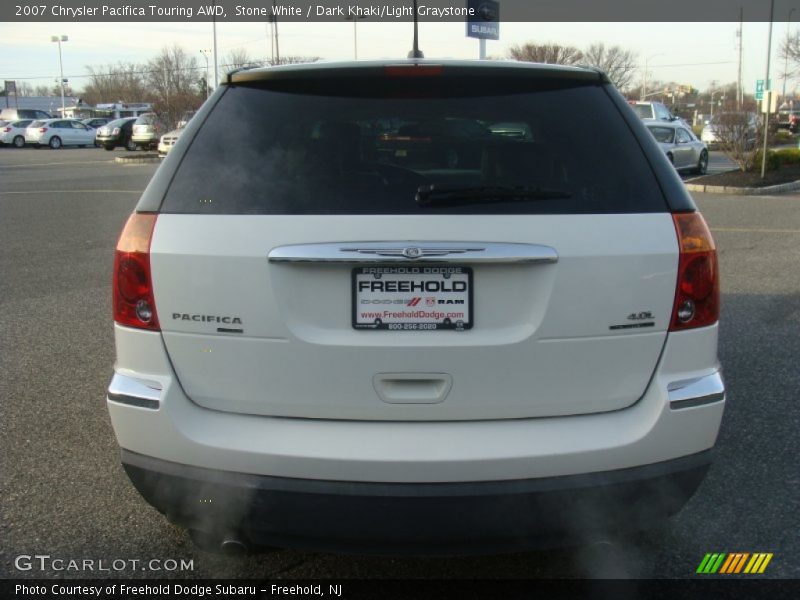 Stone White / Dark Khaki/Light Graystone 2007 Chrysler Pacifica Touring AWD