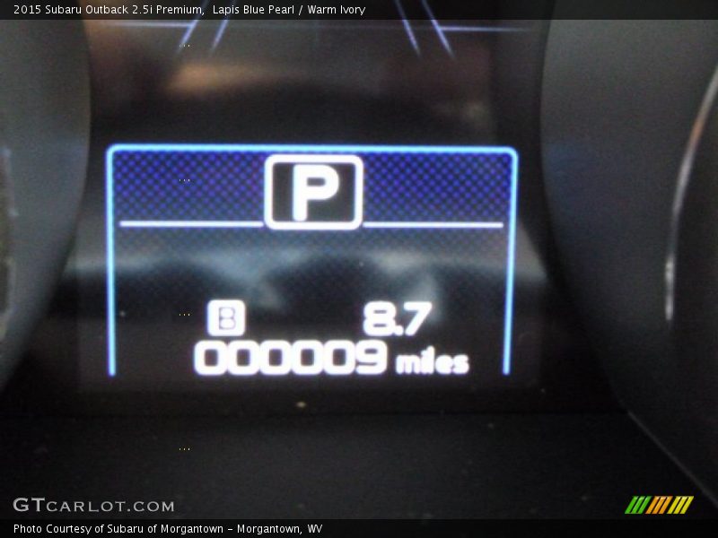 Lapis Blue Pearl / Warm Ivory 2015 Subaru Outback 2.5i Premium