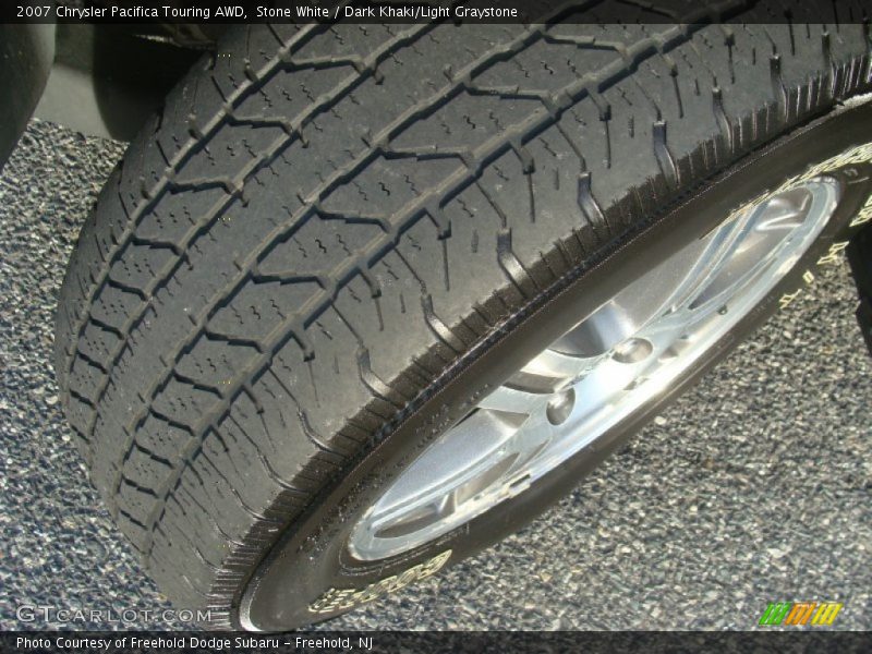 Stone White / Dark Khaki/Light Graystone 2007 Chrysler Pacifica Touring AWD