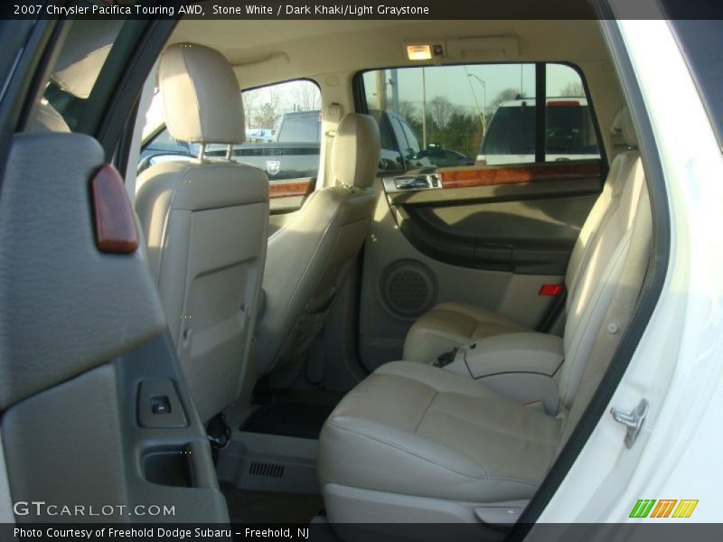 Stone White / Dark Khaki/Light Graystone 2007 Chrysler Pacifica Touring AWD
