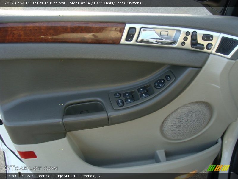 Stone White / Dark Khaki/Light Graystone 2007 Chrysler Pacifica Touring AWD