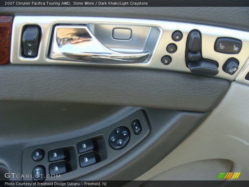 Stone White / Dark Khaki/Light Graystone 2007 Chrysler Pacifica Touring AWD